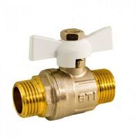 Кран шаровый STI Н-Н 1/2" бабочка