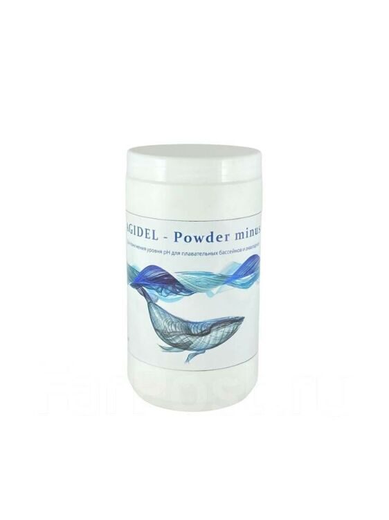 Agidel Powder Minus 1 кг. для понижения уровня рН воды в бассйене